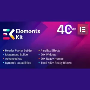 Elements Kit - All In One Addons for Elementor Page Builder