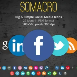 Simple Social Icons