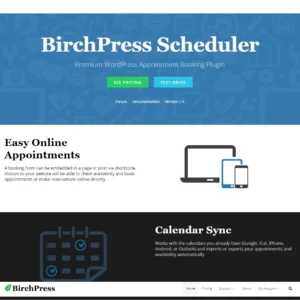 BirchPress Scheduler